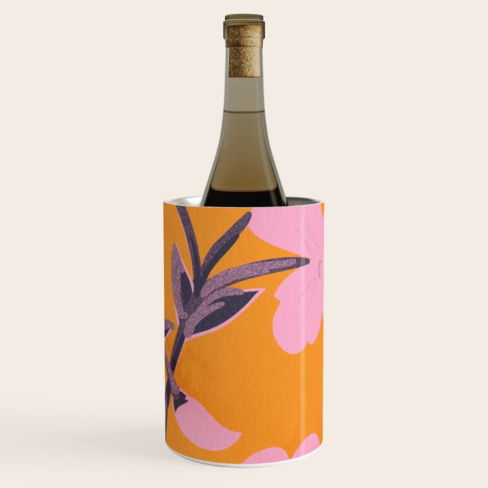 Abstract Minimal Flowers 18 Wine Chiller Gallery Image 2