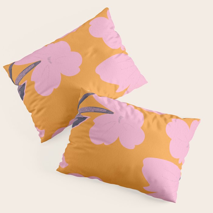 Abstract Minimal Flowers 18 Pillow Sham Gallery Image 3