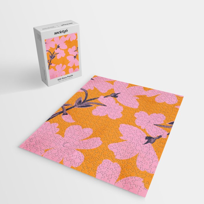 Abstract Minimal Flowers 18 Jigsaw Puzzle Gallery Image 2