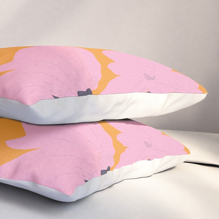 Abstract Minimal Flowers 18 Pillow Sham Gallery Image 3