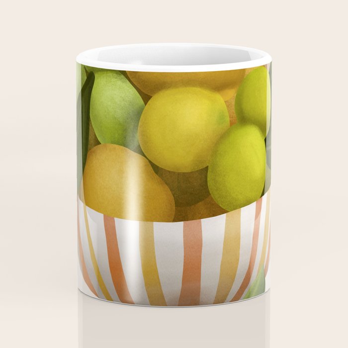 Golden Citrus 1 Coffee Mug Gallery Image 4