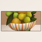 Golden Citrus 1 Desk Mat Gallery Image 3