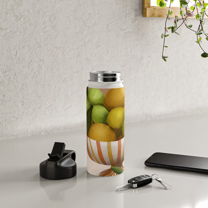 Golden Citrus 1 Water Bottle Gallery Image 4
