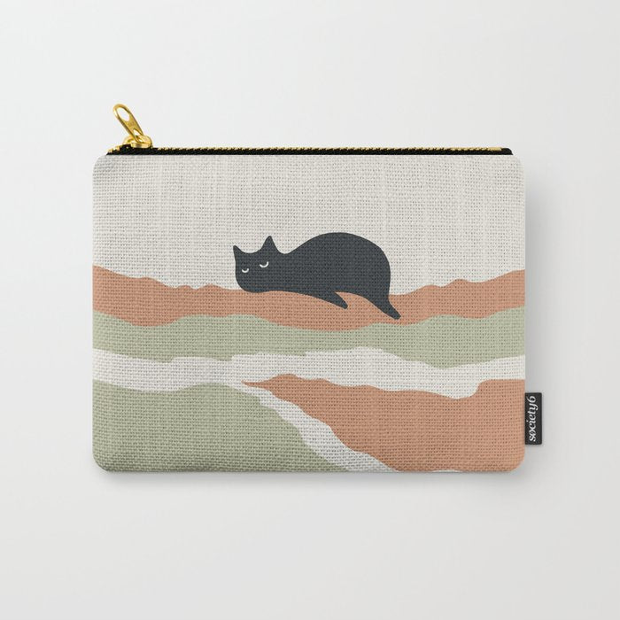 Magic meow 3 lazy cat Carry All Pouch Gallery Image 1