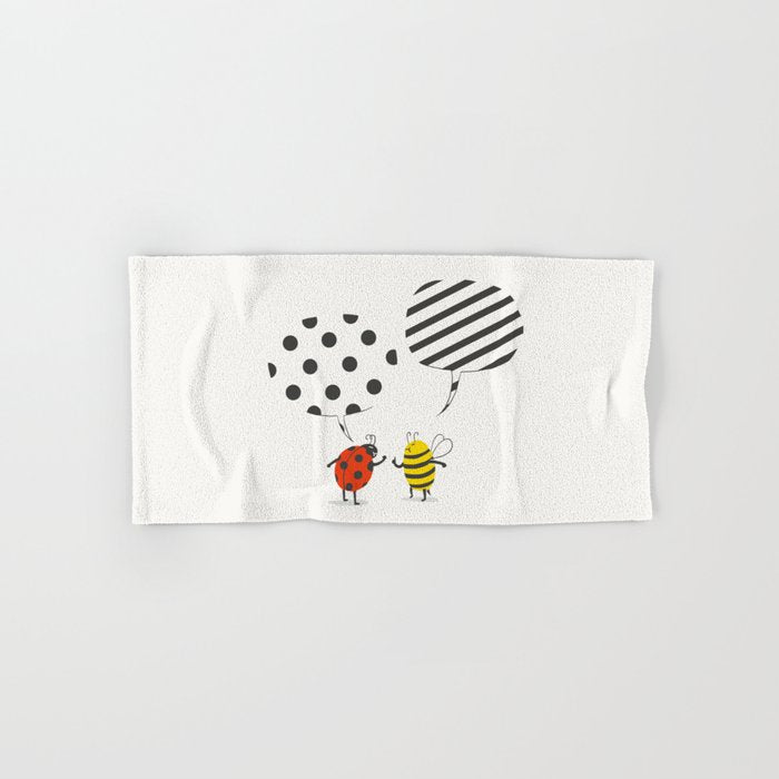 Pattern conflict Bath Towel Gallery Image 1