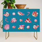 Sea Peppermint Candies Credenza Gallery Image 1