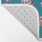 Sea Peppermint Candies Bath Mat Gallery Image 2