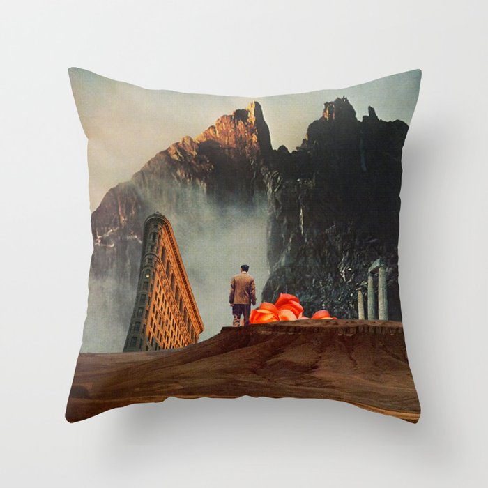 My Worlds Fall Apart Throw Pillow Gallery Image 1