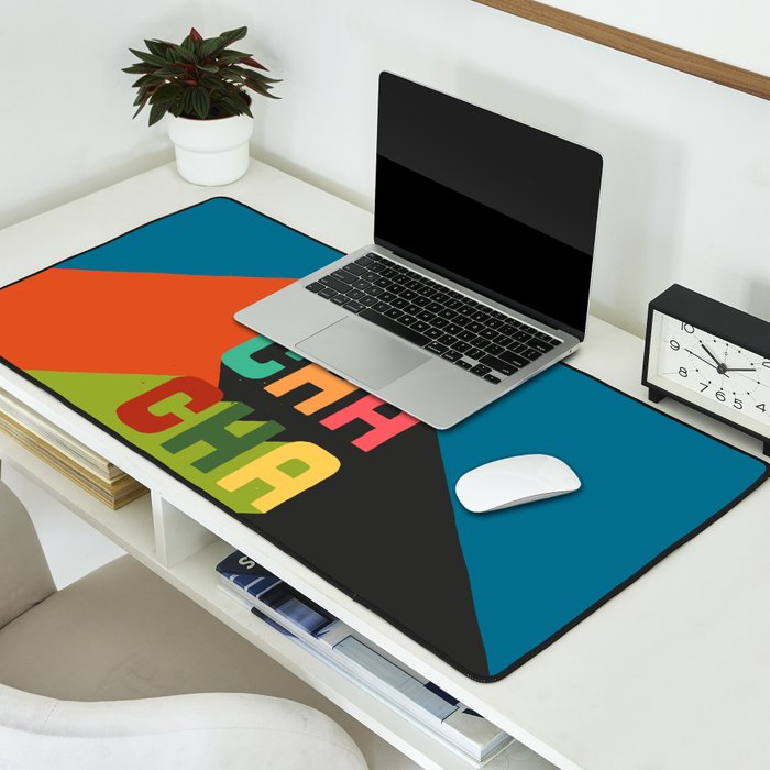 Cha cha cha Desk Mat Gallery Image 2
