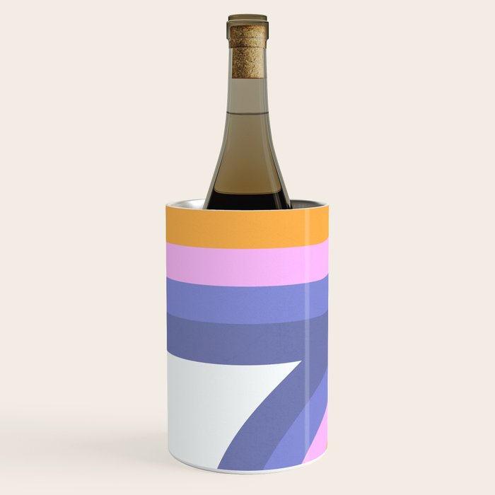 Double Rainbow in Very Peri Wine Chiller Gallery Image 2
