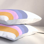 Double Rainbow in Very Peri Pillow Sham Gallery Image 3