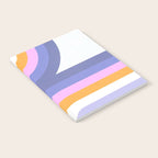 Double Rainbow in Very Peri Notebook Gallery Image 2