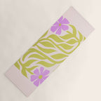 Lilac & Lime: Les Fleurs | Flower Market Color Series 02 Yoga Mat Gallery Image 1
