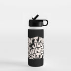 Don't Mind Me in Cream Water Bottle Gallery Image 1