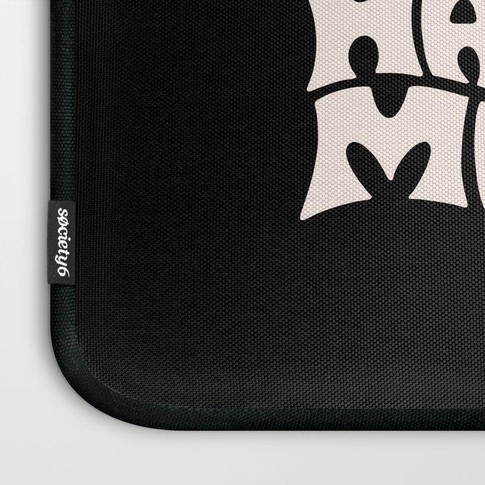 Don't Mind Me in Cream Laptop Sleeve Gallery Image 3