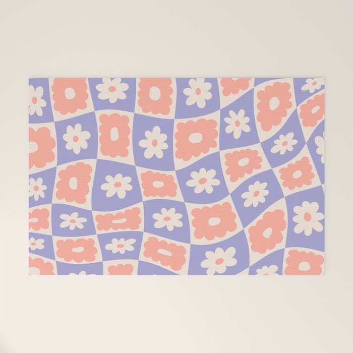 Floral thirteen Welcome Mat Gallery Image 1