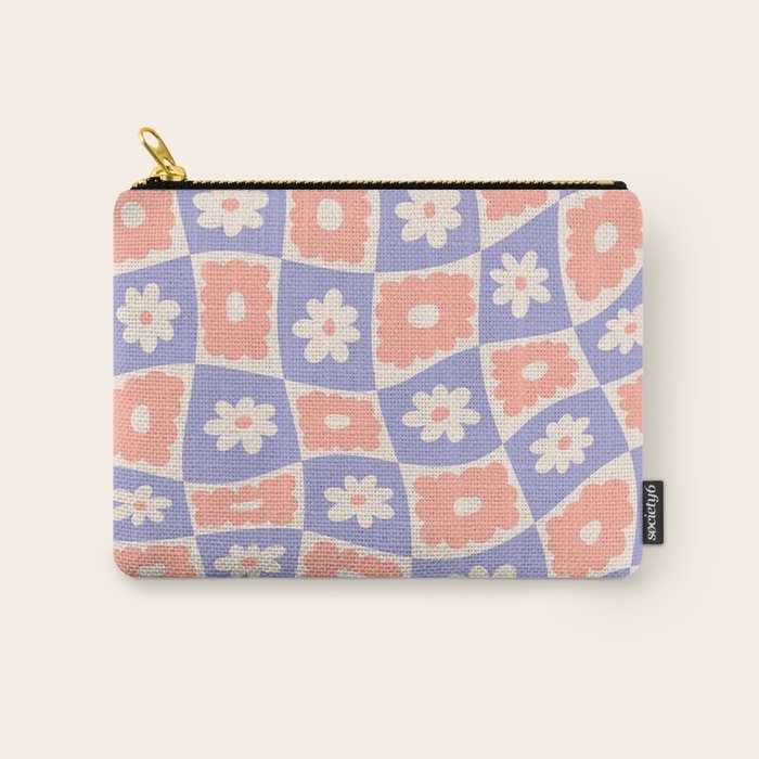 Floral thirteen Carry All Pouch Gallery Image 1