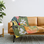 Tea Time 5 Throw Blanket Gallery Image 1