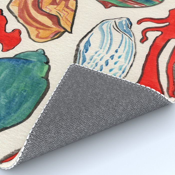 Sea Life Watercolor Rug Gallery Image 4