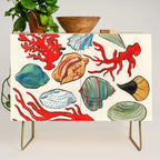 Sea Life Watercolor Credenza Gallery Image 1