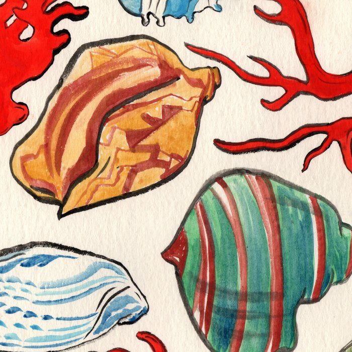 Sea Life Watercolor Coffee Mug Gallery Image 2