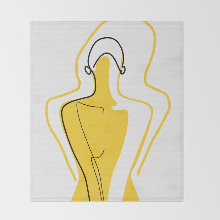 Sun Kissed Shy Girl Throw Blanket Gallery Image 2