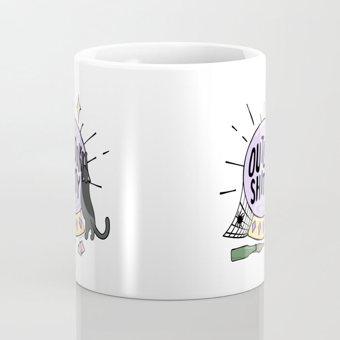 OUTLOOK SHITTY Coffee Mug Gallery Image 4