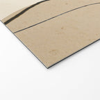 Abstract Line Art Nude Beige Welcome Mat Gallery Image 2