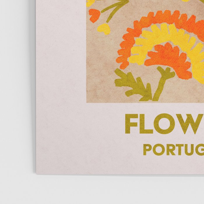 Retro Wall Art | Lisbon Flower Market | Matisse Print | Printable Poster Gallery Image 3