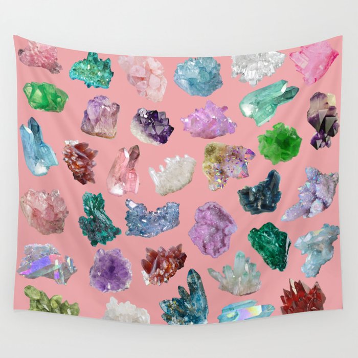 Magic Crystals Wall Tapestry Gallery Image 1
