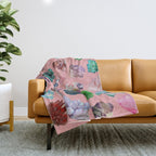 Magic Crystals Throw Blanket Gallery Image 1