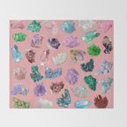 Magic Crystals Throw Blanket Gallery Image 2