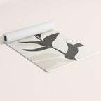 Abstract Minimal Plant Yoga Mat Gallery Image 2