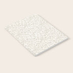 Beige Ditsy Toile Floral Notebook Gallery Image 2