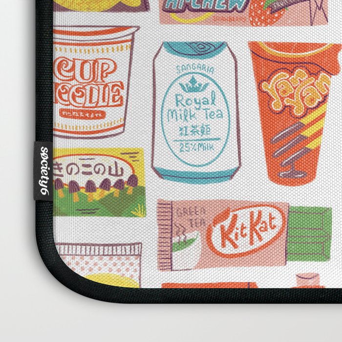 Asian Snacks Laptop Sleeve Gallery Image 3