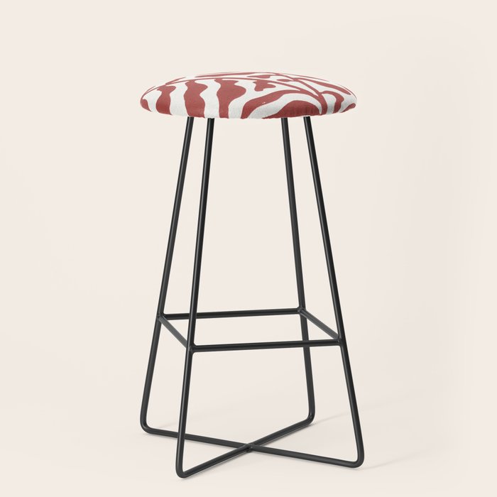 Still LIfe with Three Flowers in a Vase / Red Stool Gallery Image 1