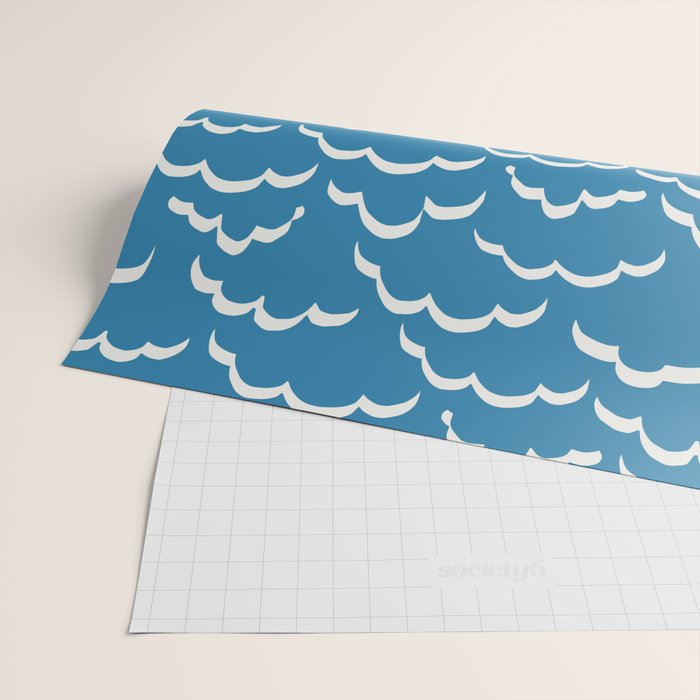 Silver Linings Pattern Wrapping Paper Gallery Image 2