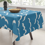 Silver Linings Pattern Tablecloth Gallery Image 3