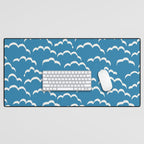 Silver Linings Pattern Desk Mat Gallery Image 1