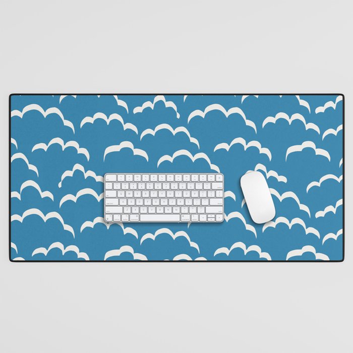 Silver Linings Pattern Desk Mat Gallery Image 1