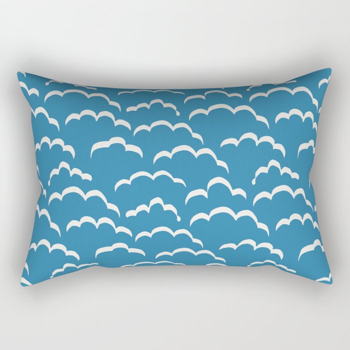 Silver Linings Pattern Rectangular Pillow Gallery Image 2