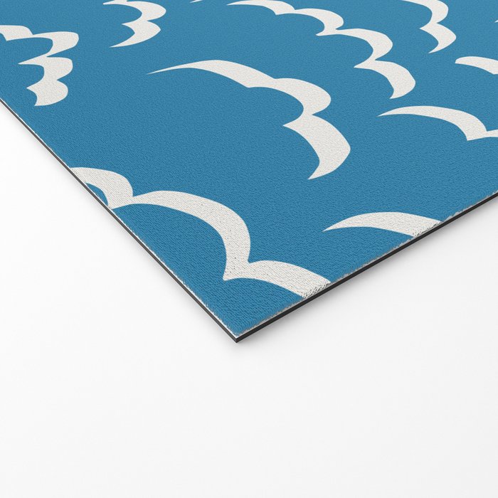 Silver Linings Pattern Welcome Mat Gallery Image 2