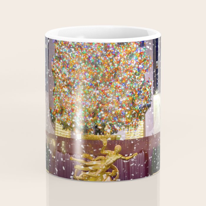 Rockefeller Center Christmas Tree New York City Coffee Mug Gallery Image 4