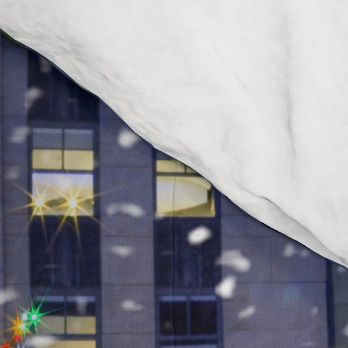 Rockefeller Center Christmas Tree New York City Comforter Gallery Image 4