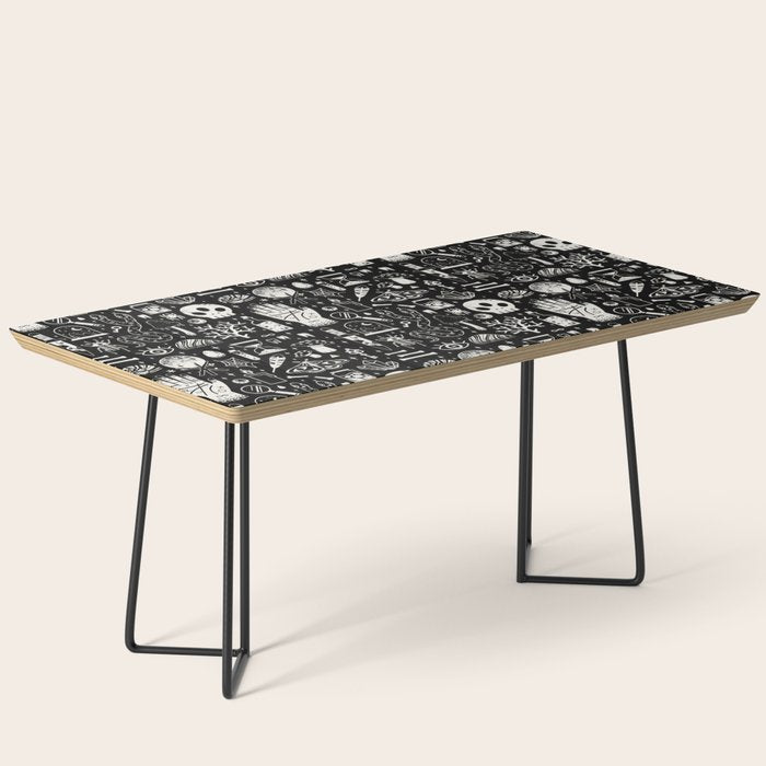 Curiosities: Bone Black Coffee Table Gallery Image 1