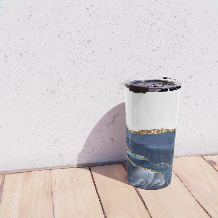 Beautiful Pattern Design Travel Mug Gallery Image 4