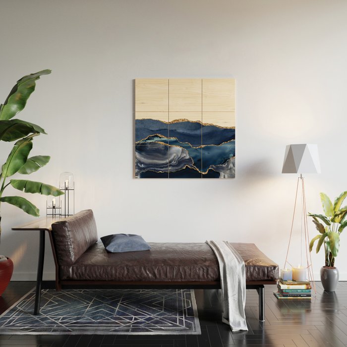 Beautiful Pattern Design Wood Wall Art Gallery Image 2