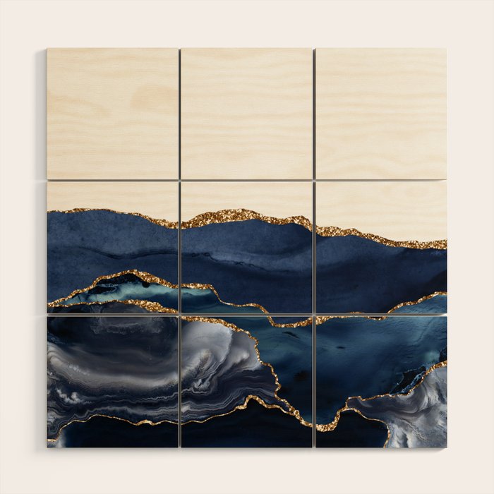 Beautiful Pattern Design Wood Wall Art Gallery Image 1