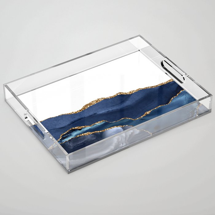 Beautiful Pattern Design Acrylic Tray Gallery Image 1