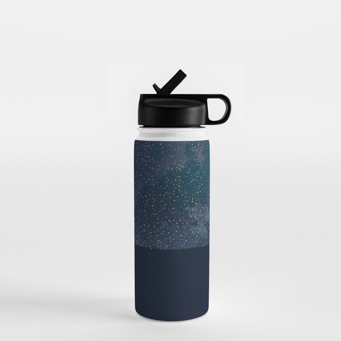 Midnight Winter-PillowCase-2 Water Bottle Gallery Image 1